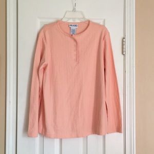 Peach Long Sleeve Top